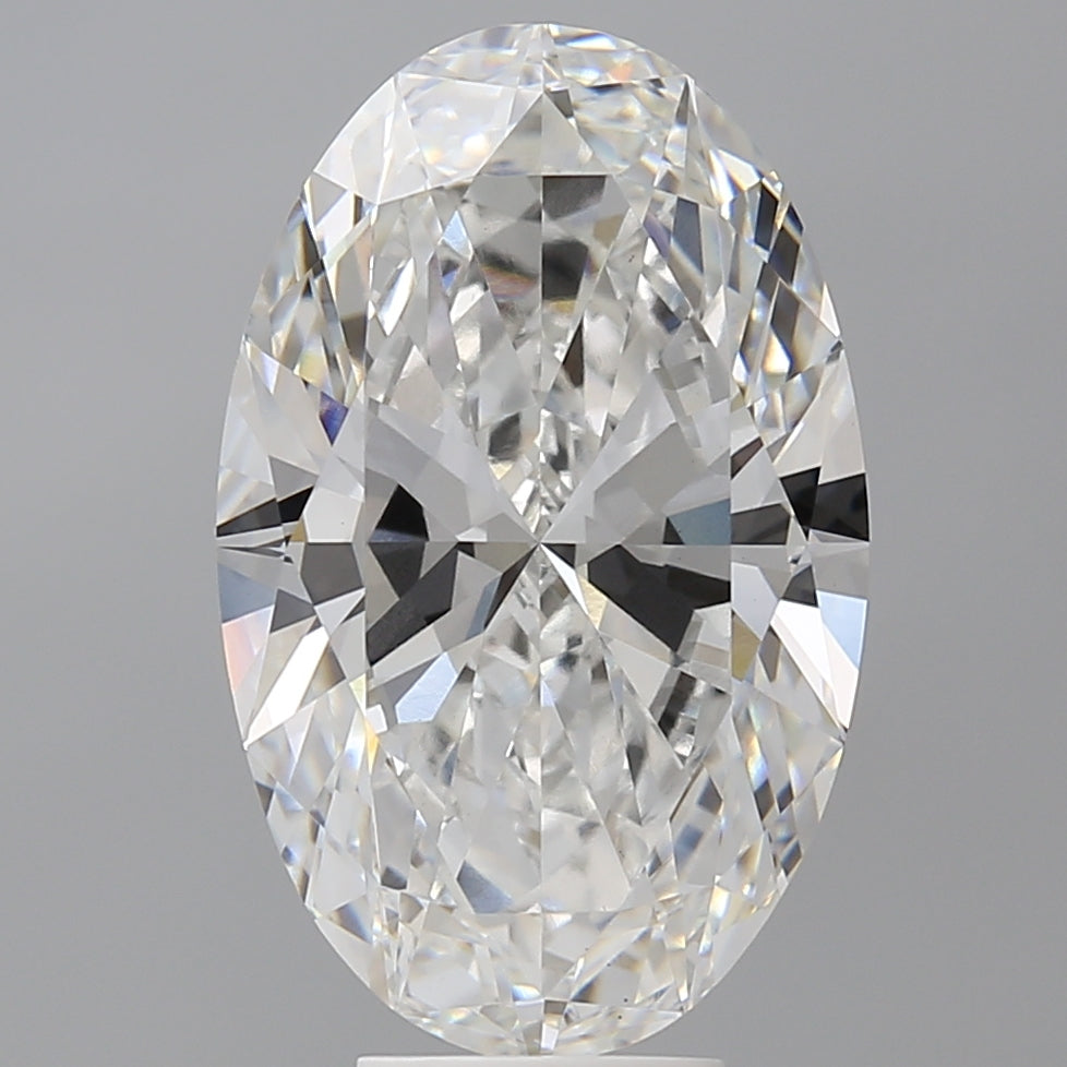 7.10 Carat Oval Shaped, Ideal Cut, E Color, VVS2 Clarity, IGI Certified Lab Grown Diamond
