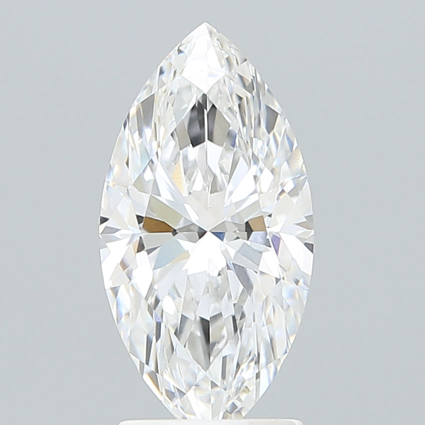 2.39 Carat Marquise Shaped, Ideal Cut, E Color, VVS2 Clarity, IGI Certified Lab Grown Diamond