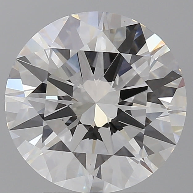4.03 Carat Round Shaped, Excellent Cut, E Color, VS1 Clarity, IGI Certified Lab Grown Diamond