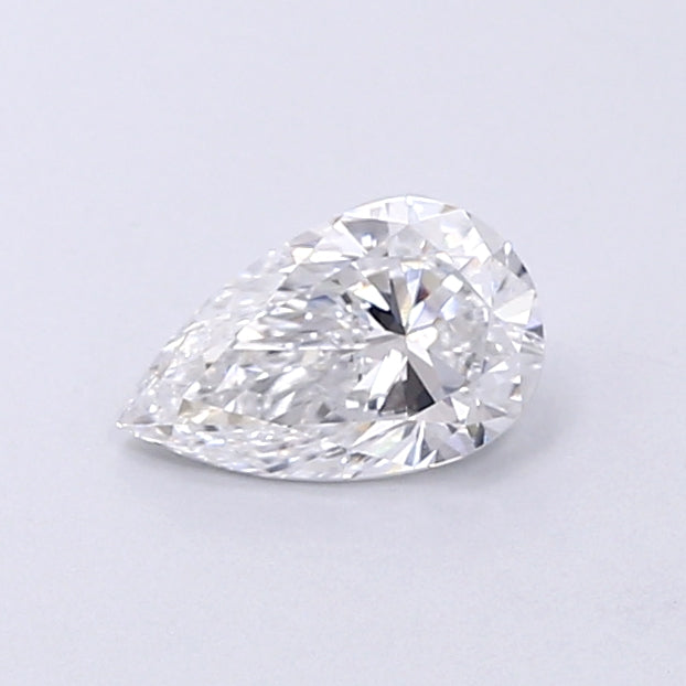 0.45 Carat Pear Shaped, Very Good Cut, D Color, VVS2 Clarity, IGI Certified Lab Grown Diamond