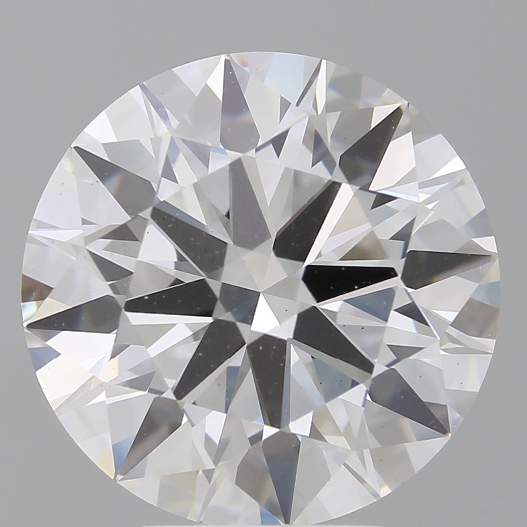 5.60 Carat Round Shaped, Ideal Cut, E Color, VS1 Clarity, IGI Certified Lab Grown Diamond