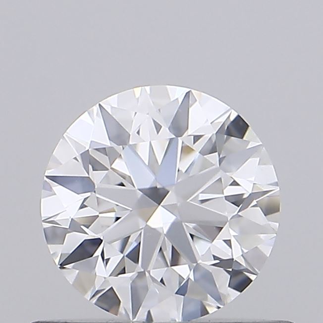 0.53 Carat Round Shaped, Excellent Cut, D Color, VS1 Clarity, IGI Certified Lab Grown Diamond