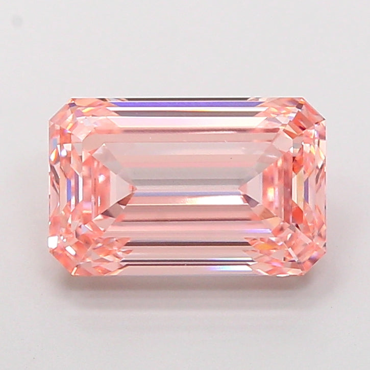 5.14 Carat Emerald Shaped, Very Good Cut, VVS2 Clarity, IGI Certified Lab Grown Diamond