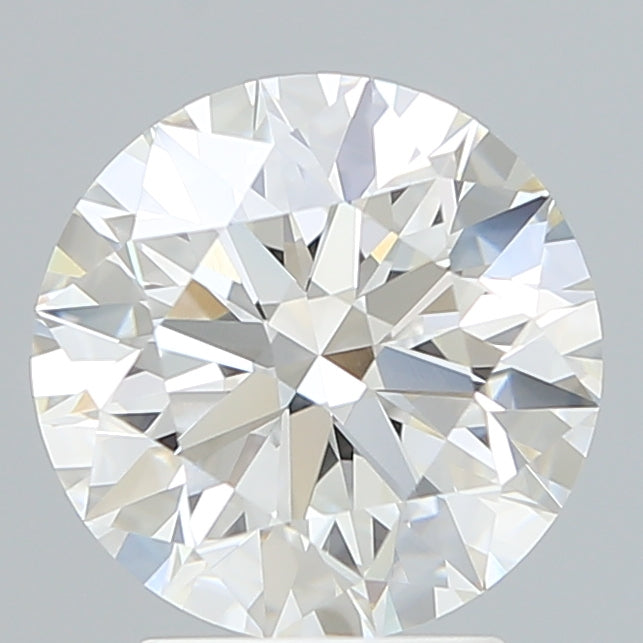 3.10 Carat Round Shaped, Ideal Cut, F Color, VVS1 Clarity, IGI Certified Lab Grown Diamond