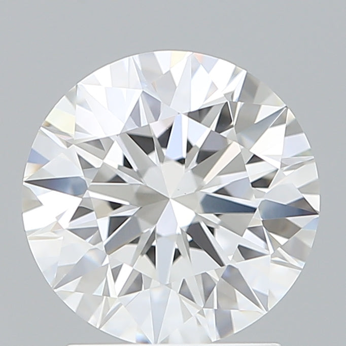 2.10 Carat Round Shaped, Excellent Cut, F Color, VVS2 Clarity, IGI Certified Lab Grown Diamond