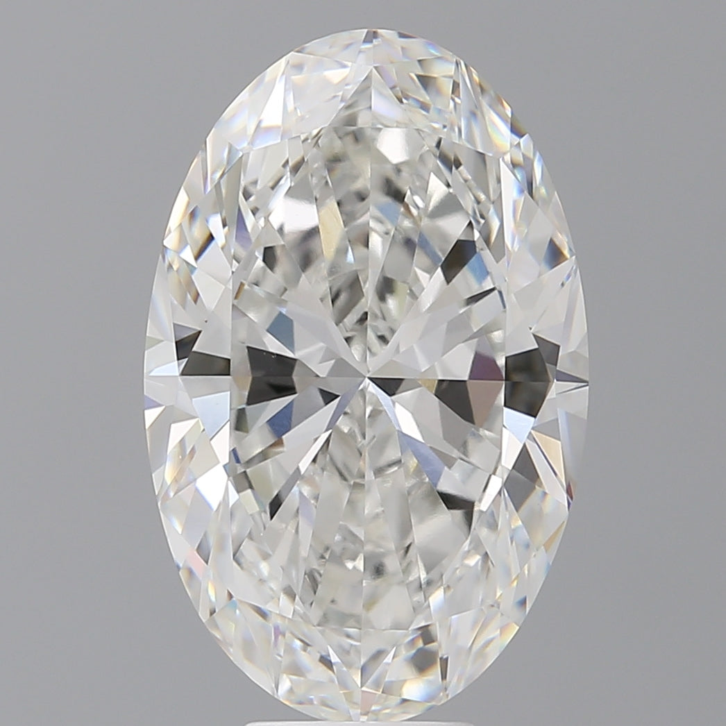 9.09 Carat Oval Shaped, Ideal Cut, E Color, VVS2 Clarity, IGI Certified Lab Grown Diamond