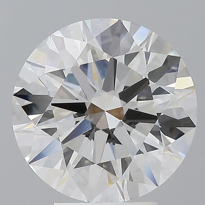 4.58 Carat Round Shaped, Ideal Cut, E Color, VVS2 Clarity, IGI Certified Lab Grown Diamond