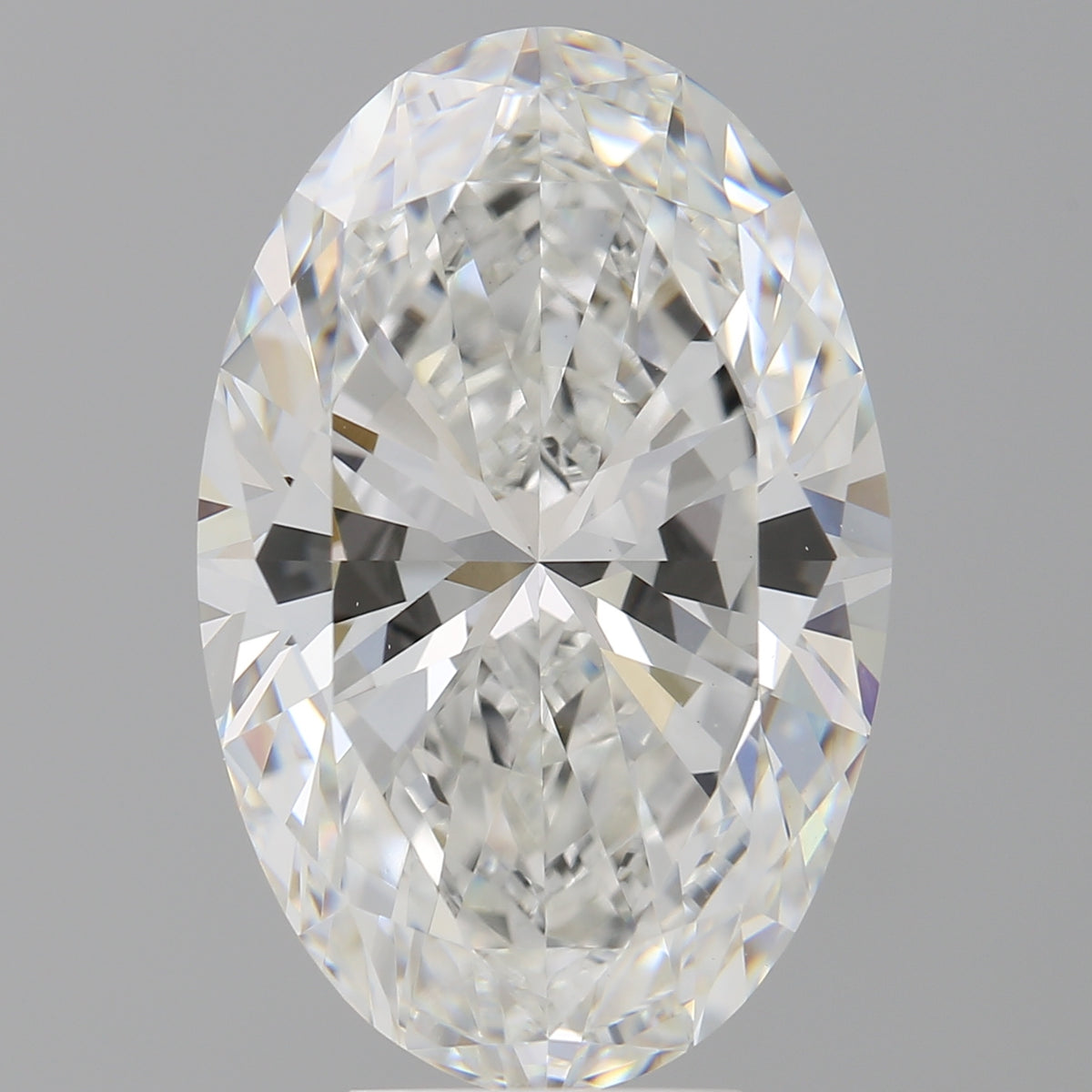 7.05 Carat Oval Shaped, Ideal Cut, E Color, VVS2 Clarity, IGI Certified Lab Grown Diamond