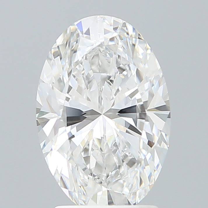 2.66 Carat Oval Shaped, Excellent Cut, D Color, VVS2 Clarity, IGI Certified Lab Grown Diamond