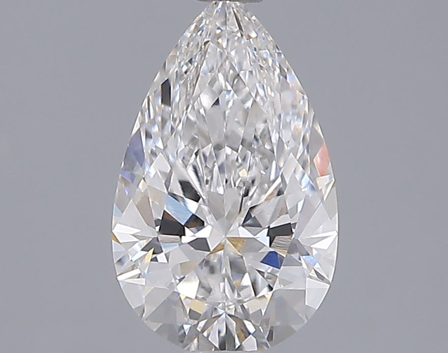 1.56 Carat Pear Shaped, Ideal Cut, E Color, VVS1 Clarity, IGI Certified Lab Grown Diamond