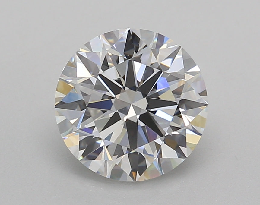 2.01 Carat Round Shaped, Excellent Cut, D Color, VVS2 Clarity, IGI Certified Lab Grown Diamond