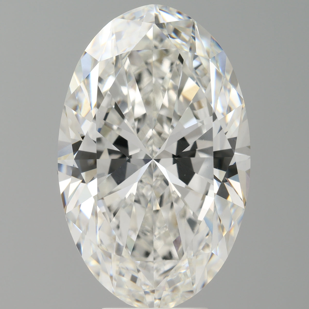 8.02 Carat Oval Shaped, Ideal Cut, F Color, VVS2 Clarity, IGI Certified Lab Grown Diamond
