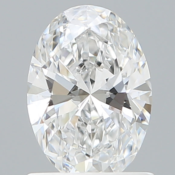 1.03 Carat Oval Shaped, Ideal Cut, D Color, IF Clarity, IGI Certified Lab Grown Diamond