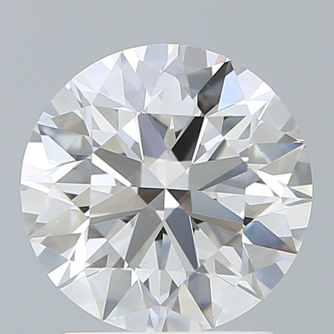 2.03 Carat Round Shaped, Ideal Cut, D Color, VS1 Clarity, IGI Certified Lab Grown Diamond