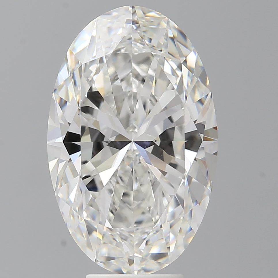 7.08 Carat Oval Shaped, Ideal Cut, F Color, VVS2 Clarity, IGI Certified Lab Grown Diamond