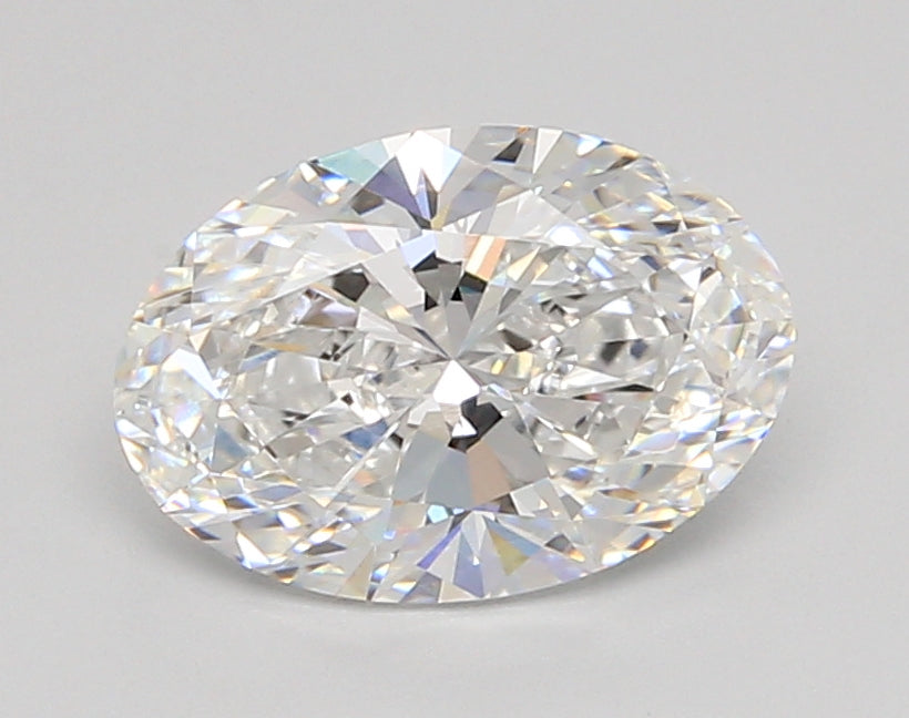 2.06 Carat Oval Shaped, Ideal Cut, E Color, VVS1 Clarity, IGI Certified Lab Grown Diamond