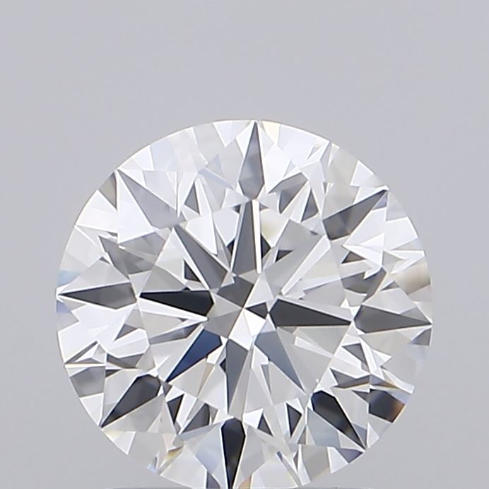 1.59 Carat Round Shaped, Ideal Cut, D Color, IF Clarity, IGI Certified Lab Grown Diamond