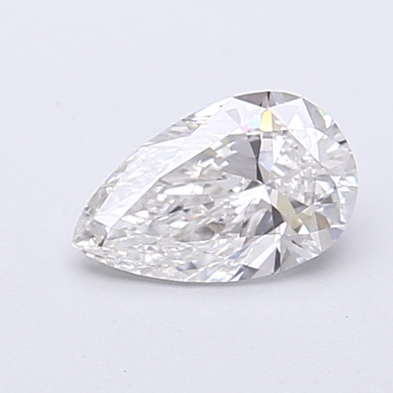 0.55 Carat Pear Shaped, Very Good Cut, E Color, VVS2 Clarity, IGI Certified Lab Grown Diamond