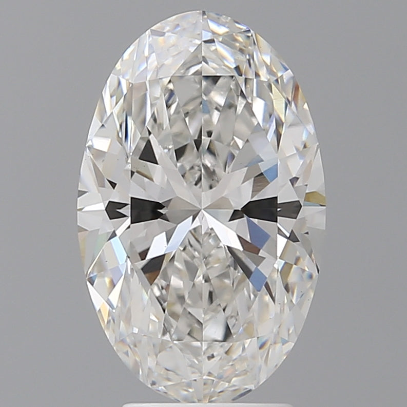 4.06 Carat Oval Shaped, Ideal Cut, E Color, VS1 Clarity, IGI Certified Lab Grown Diamond