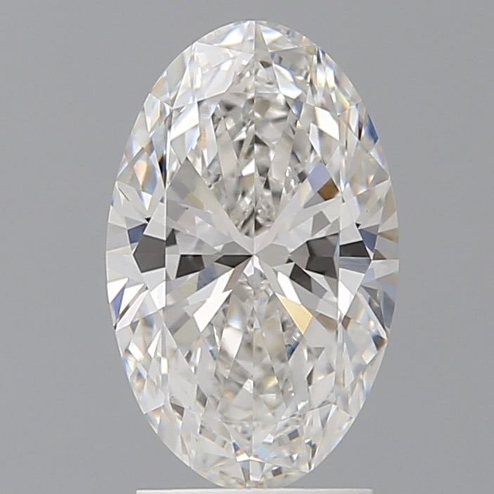 2.55 Carat Oval Shaped, Ideal Cut, F Color, VVS2 Clarity, IGI Certified Lab Grown Diamond