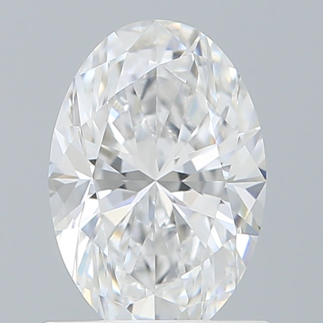 1.05 Carat Oval Shaped, Excellent Cut, D Color, VVS1 Clarity, IGI Certified Lab Grown Diamond