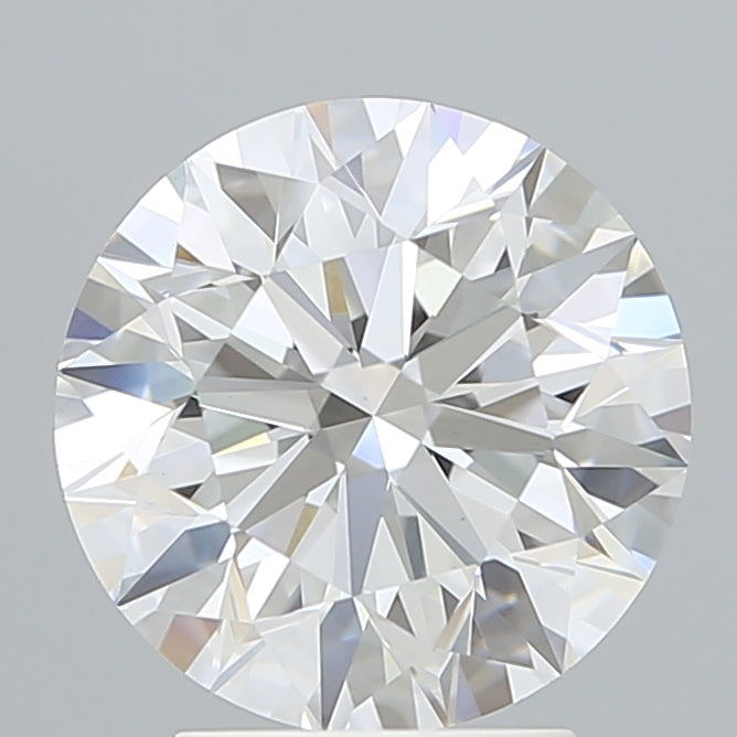 3.27 Carat Round Shaped, Excellent Cut, D Color, VVS2 Clarity, IGI Certified Lab Grown Diamond