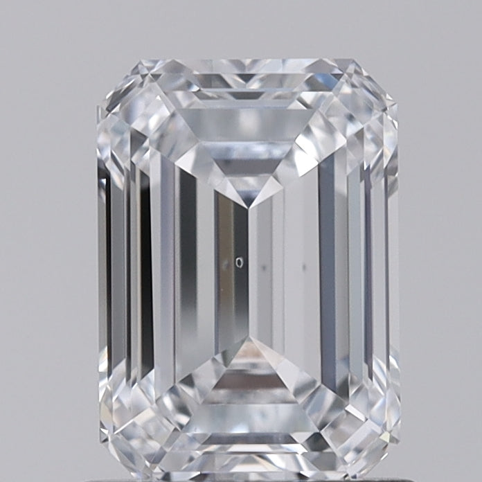 1.11 Carat Emerald Shaped, Ideal Cut, E Color, VS2 Clarity, IGI Certified Lab Grown Diamond