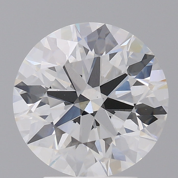 3.54 Carat Round Shaped, Ideal Cut, E Color, VS1 Clarity, IGI Certified Lab Grown Diamond