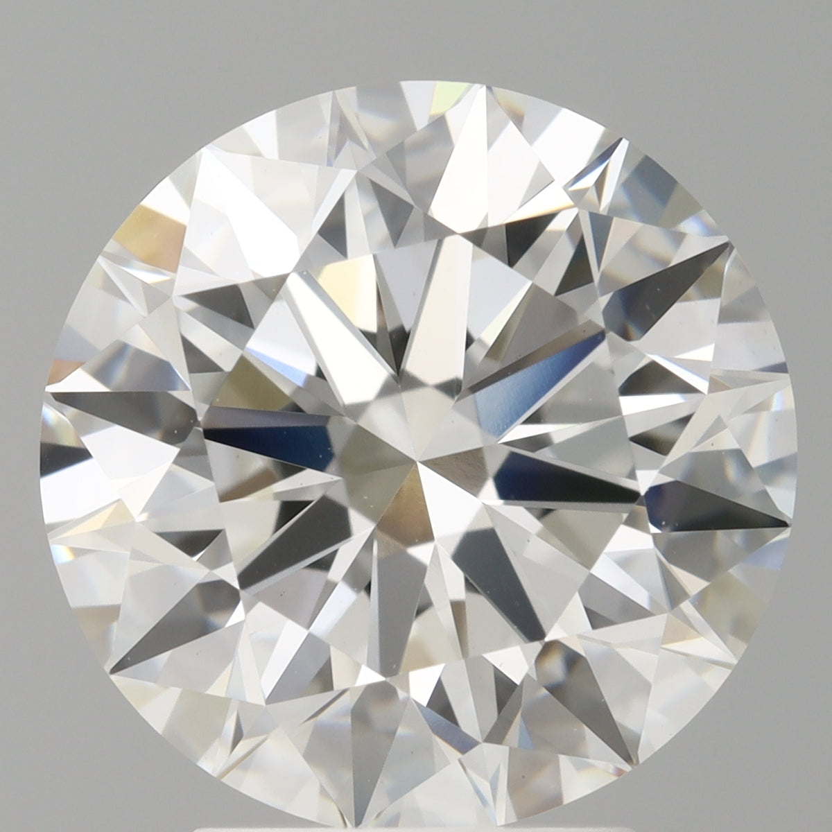 4.01 Carat Round Shaped, Ideal Cut, F Color, VVS2 Clarity, IGI Certified Lab Grown Diamond