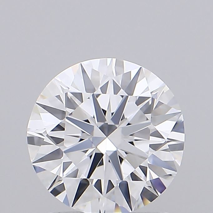 0.87 Carat Round Shaped, Ideal Cut, D Color, VVS2 Clarity, IGI Certified Lab Grown Diamond