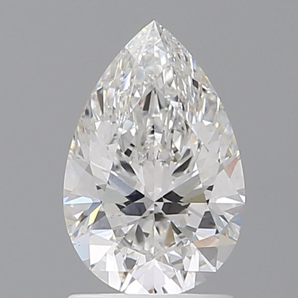 1.57 Carat Pear Shaped, Ideal Cut, E Color, VS1 Clarity, IGI Certified Lab Grown Diamond