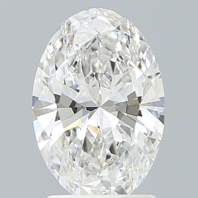 2.10 Carat Oval Shaped, Ideal Cut, E Color, VVS1 Clarity, IGI Certified Lab Grown Diamond