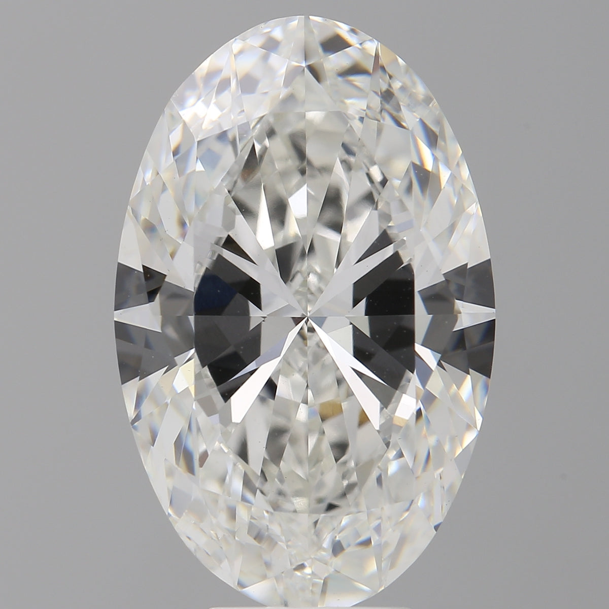 8.00 Carat Oval Shaped, Ideal Cut, F Color, VVS2 Clarity, IGI Certified Lab Grown Diamond