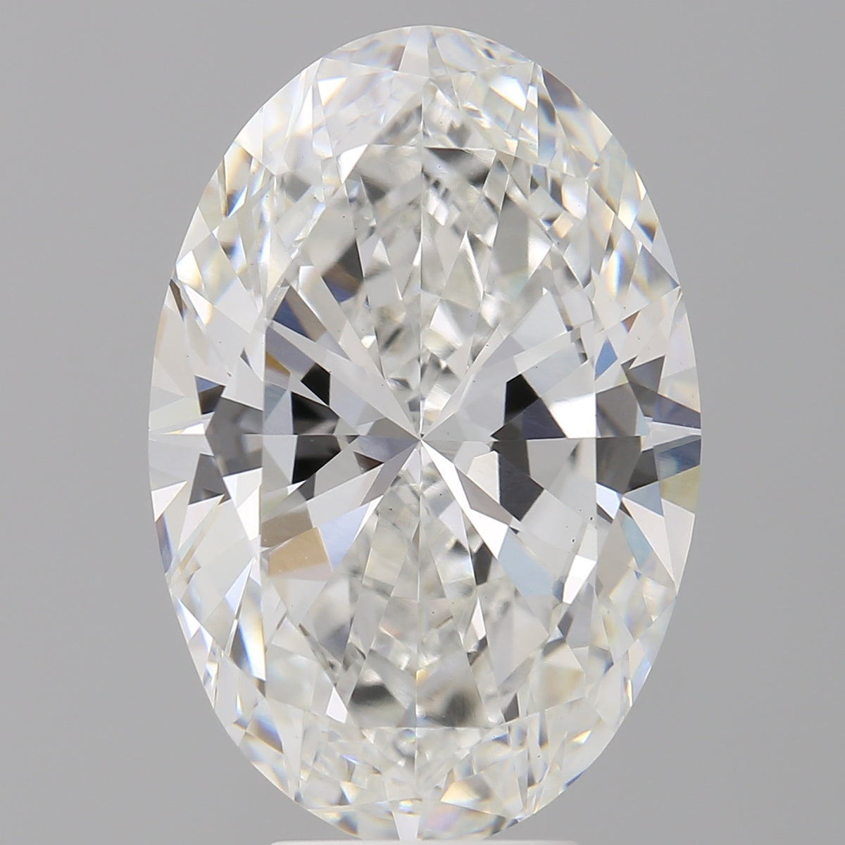 7.01 Carat Oval Shaped, Ideal Cut, E Color, VVS2 Clarity, IGI Certified Lab Grown Diamond