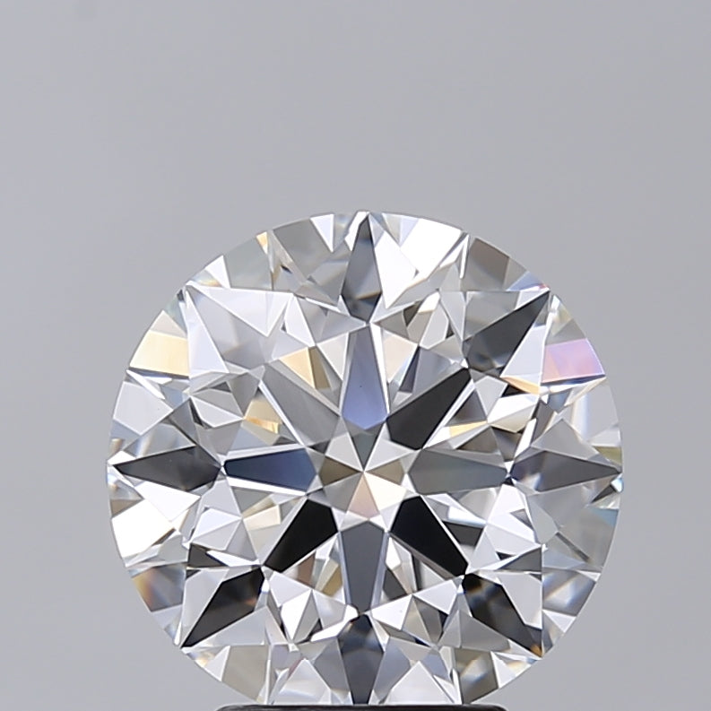 4.01 Carat Round Shaped, Excellent Cut, E Color, VVS2 Clarity, IGI Certified Lab Grown Diamond