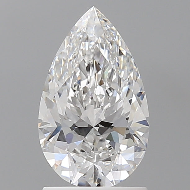 1.53 Carat Pear Shaped, Ideal Cut, E Color, VS1 Clarity, IGI Certified Lab Grown Diamond