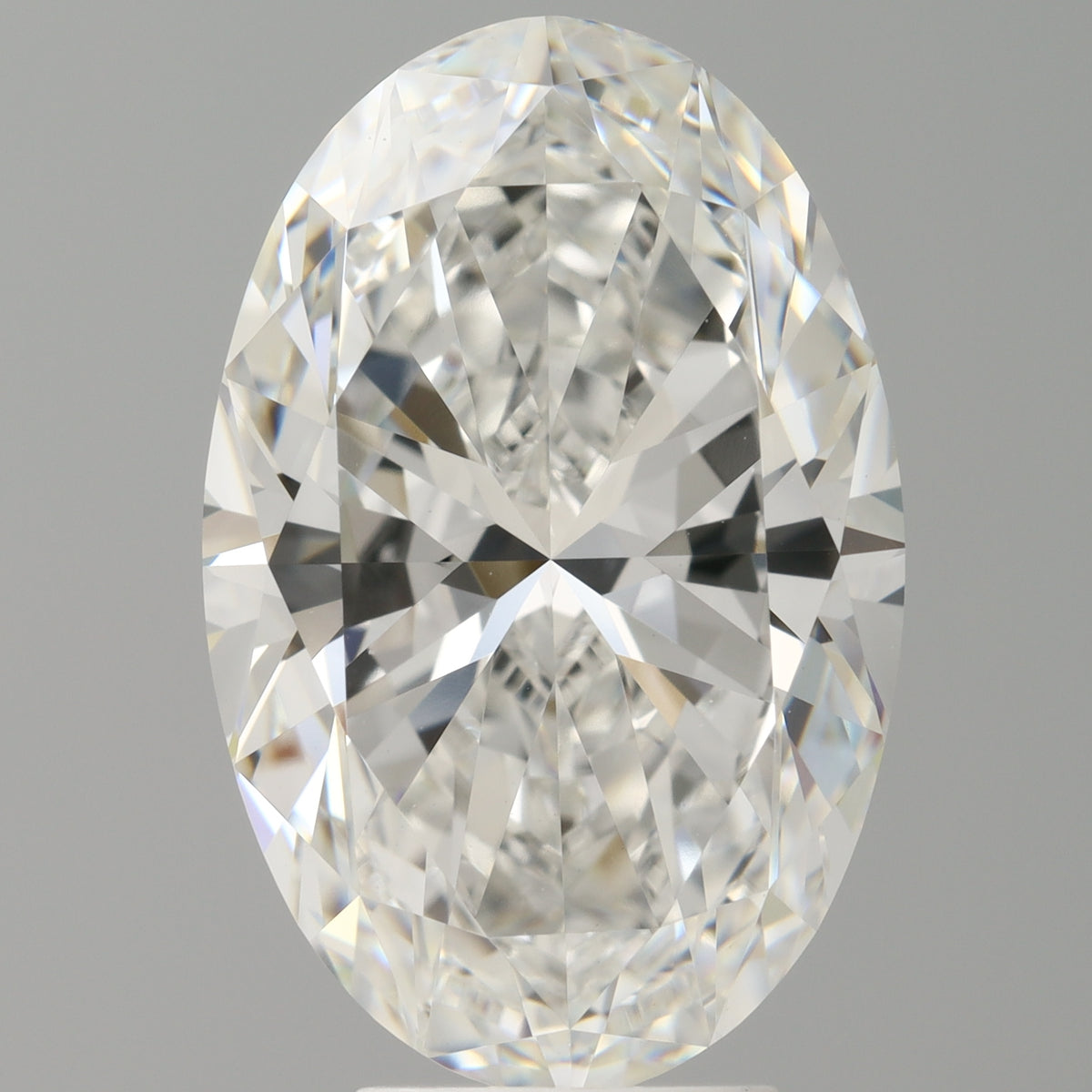 6.07 Carat Oval Shaped, Ideal Cut, E Color, VVS2 Clarity, IGI Certified Lab Grown Diamond