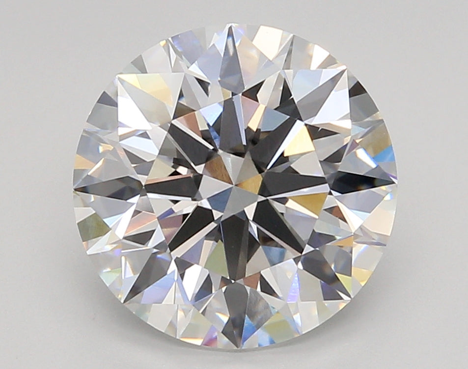 5.05 Carat Round Shaped, Ideal Cut, E Color, VVS1 Clarity, IGI Certified Lab Grown Diamond