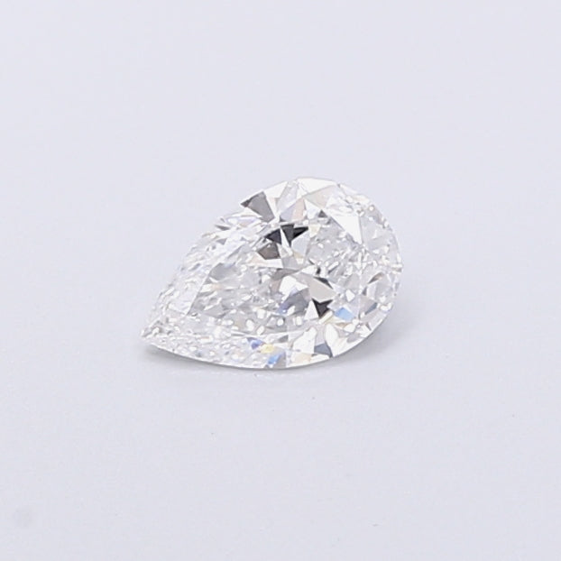 0.32 Carat Pear Shaped, Very Good Cut, D Color, VVS2 Clarity, IGI Certified Lab Grown Diamond