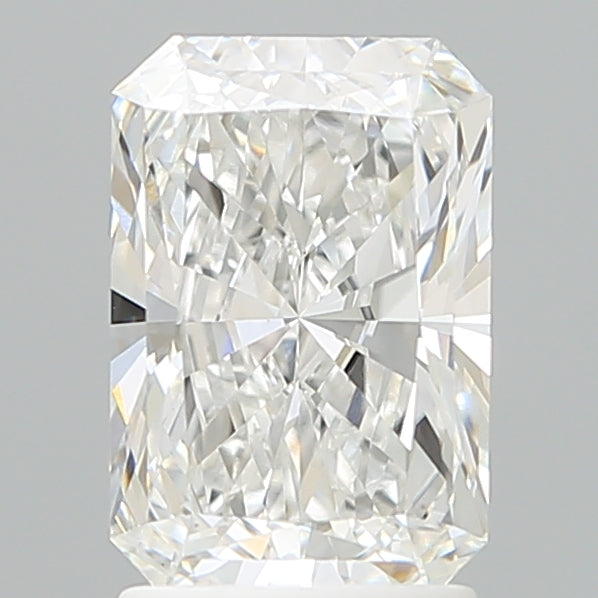 2.12 Carat Radiant Shaped, Ideal Cut, E Color, VVS1 Clarity, IGI Certified Lab Grown Diamond