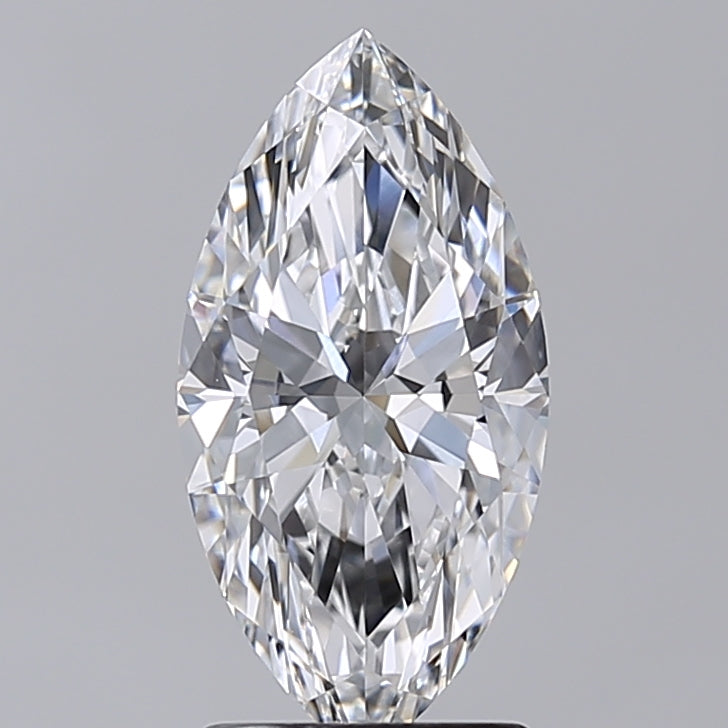 2.06 Carat Marquise Shaped, Excellent Cut, D Color, VS1 Clarity, IGI Certified Lab Grown Diamond