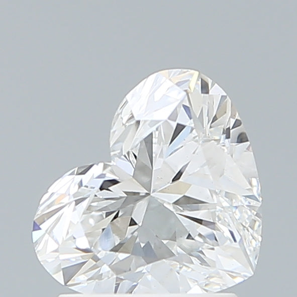 1.59 Carat Heart Shaped, Ideal Cut, E Color, VS1 Clarity, IGI Certified Lab Grown Diamond