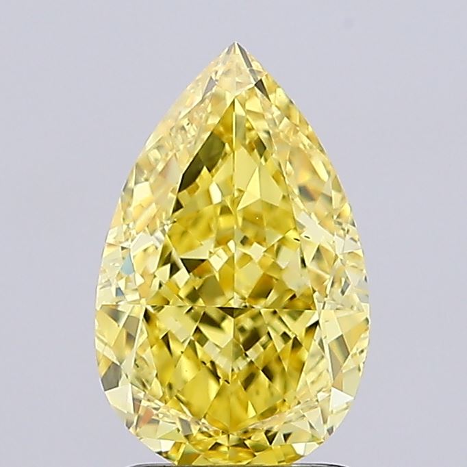 2.14 Carat Pear Shaped, Excellent Cut, VS1 Clarity, IGI Certified Lab Grown Diamond