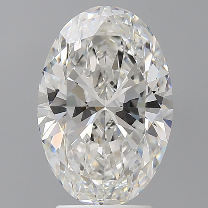 3.52 Carat Oval Shaped, Ideal Cut, F Color, VS1 Clarity, IGI Certified Lab Grown Diamond