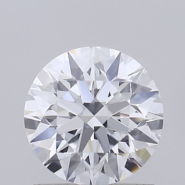 1.08 Carat Round Shaped, Excellent Cut, D Color, VVS2 Clarity, IGI Certified Lab Grown Diamond