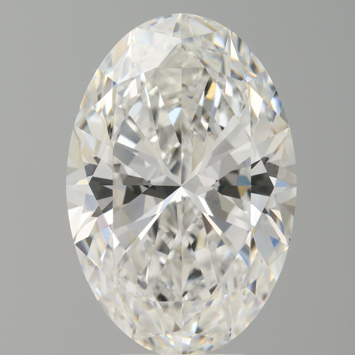 7.09 Carat Oval Shaped, Ideal Cut, E Color, VVS2 Clarity, IGI Certified Lab Grown Diamond
