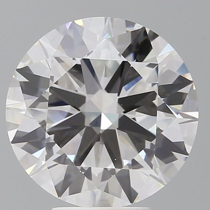 5.58 Carat Round Shaped, Excellent Cut, E Color, VS1 Clarity, IGI Certified Lab Grown Diamond
