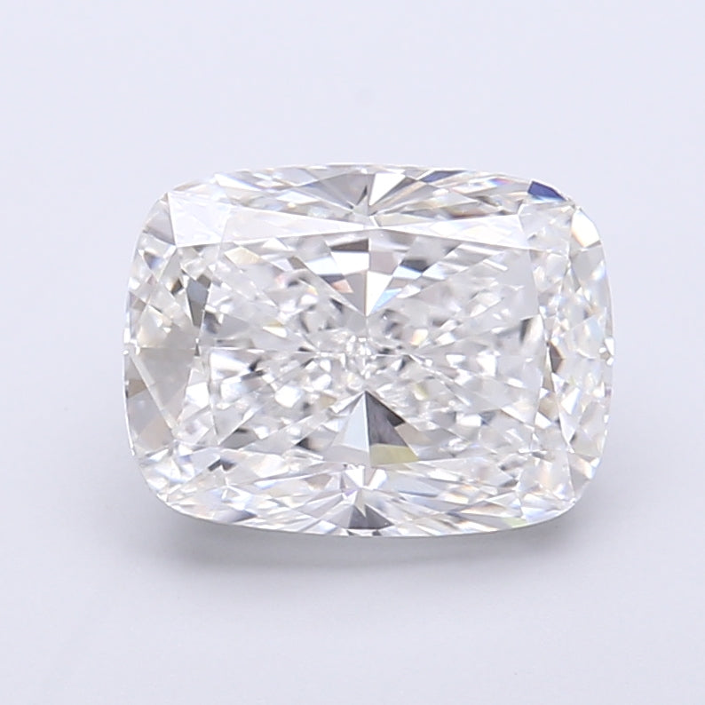 3.09 Carat Cushion Shaped, Very Good Cut, E Color, VVS2 Clarity, IGI Certified Lab Grown Diamond