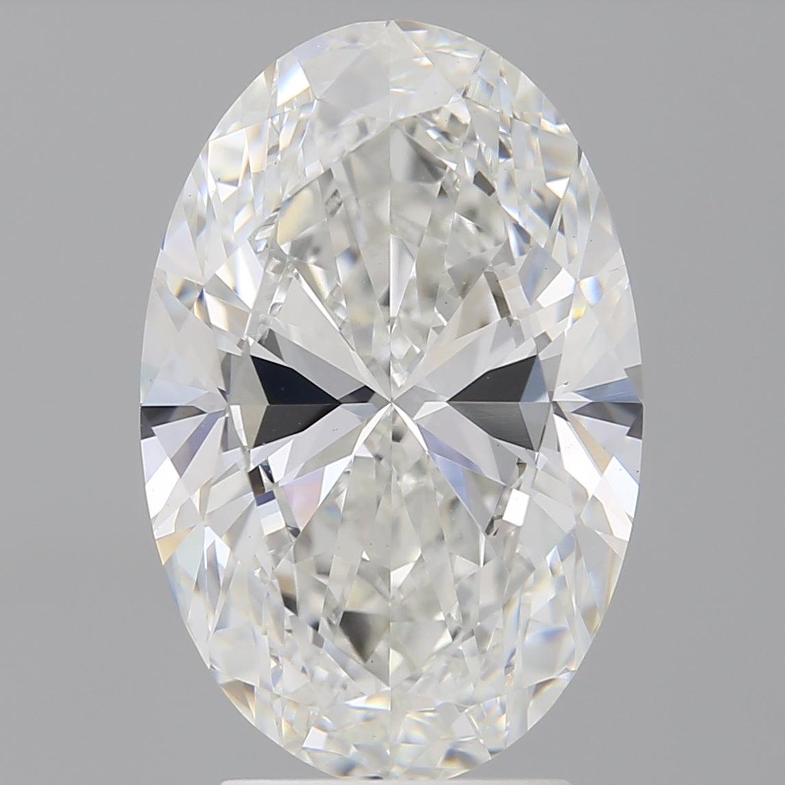 4.01 Carat Oval Shaped, Excellent Cut, F Color, VVS2 Clarity, IGI Certified Lab Grown Diamond