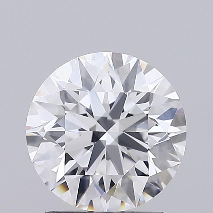 1.54 Carat Round Shaped, Ideal Cut, D Color, VS1 Clarity, IGI Certified Lab Grown Diamond